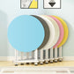 SOGA Blue Dining Table Portable Round Surface Space Saving Folding Desk Home Decor