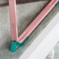 SOGA Pink Portable Bed Table Adjustable Folding Mini Desk With Mini Drawer and Cup-Holder Home Decor