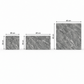 SOGA Peel & Stick Floor and Wall Tiles 30 x 30cm 10 Pack Grey Faux Marble