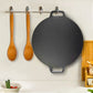 SOGA 40X33cm Cast Iron Induction Crepes Pan Baking Cookie Pancake Pizza Bakeware