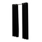 2x Blockout Curtains Panels 3 Layers Black