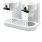 TOQUE Double Cereal Dispenser Dry Food White