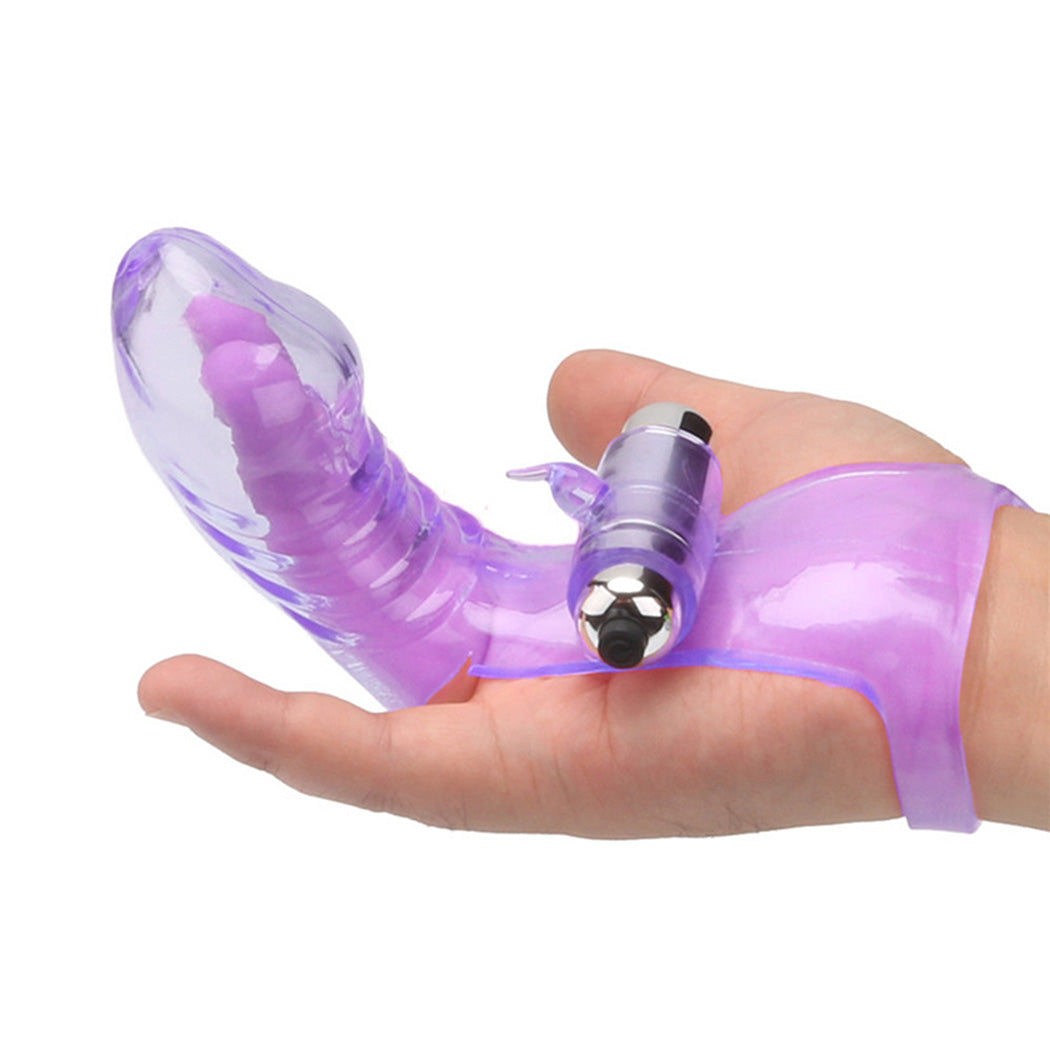 Urway Finger Vibrator Vagina Clitoris Purple