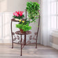 Plant Stand Outdoor Indoor Flower Pots Bronze