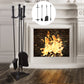 Traderight Fireplace Tool Set 4 PC Fire