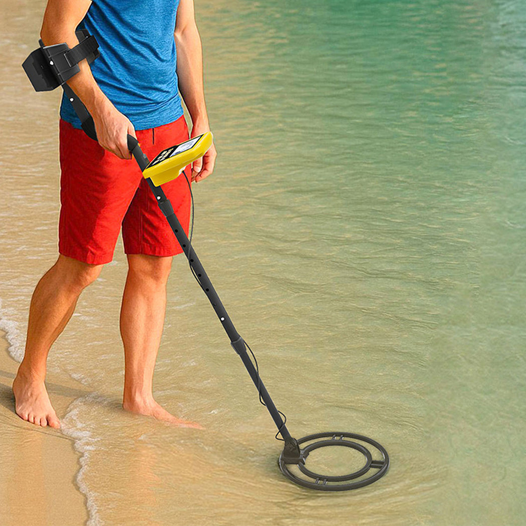 Traderight Metal Detector–Waterproof,LCD Display,24cm Coil