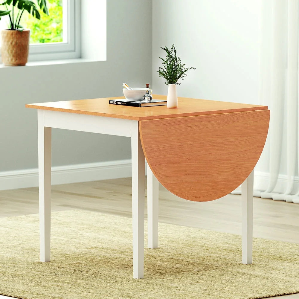 1m dining table set with useful parts and product scale