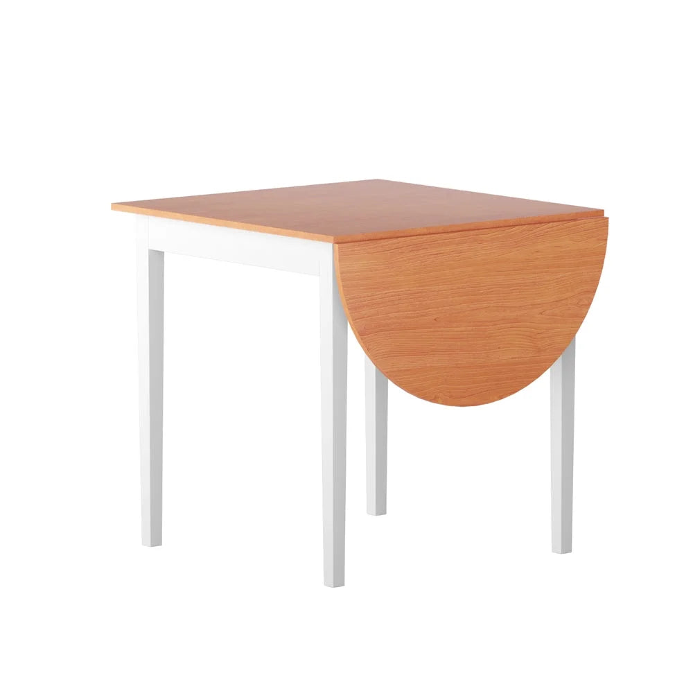 1m dining table set with component details and storage context