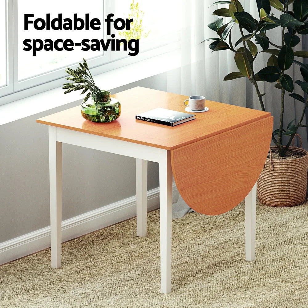 Dining table set with attachment points and product body