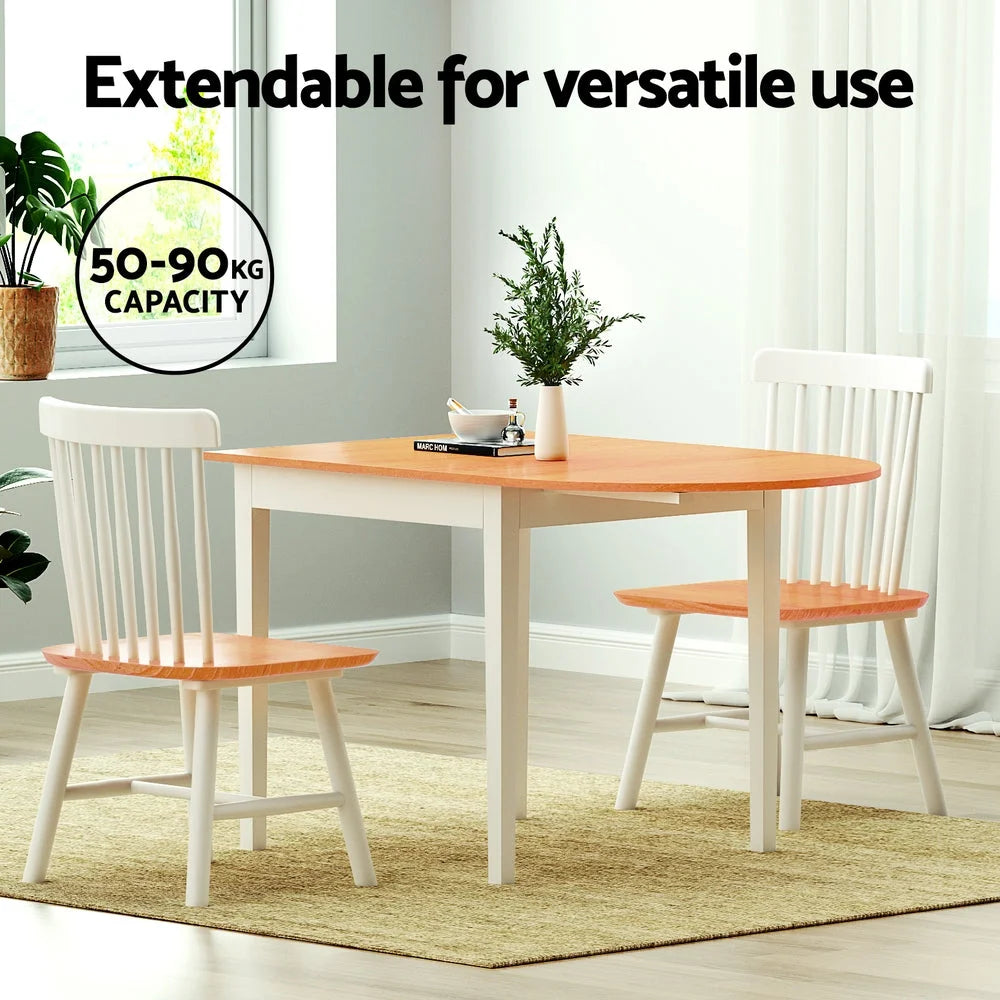 1m dining table set with attachment points and product body