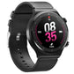 1.28 Inch Touch Colour Screen Smart Watch Black - Leather