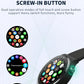 1.28 Inch Touch Colour Screen Smart Watch Black - Leather