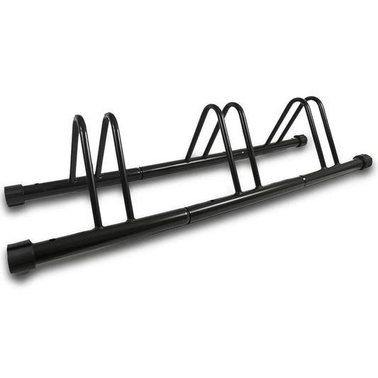 1 - 3 Bike Floor Parking Park Organize Holder Rack Storage