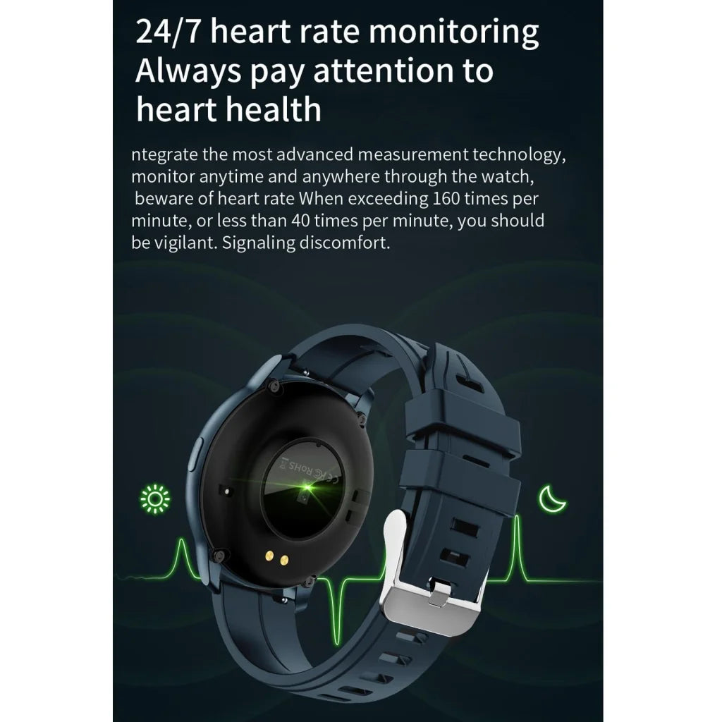 1.3 Inch Ips Colour Screen Ip67 Waterproof Smart Watch