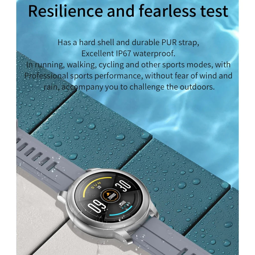 1.3 Inch Ips Colour Screen Ip67 Waterproof Smart Watch