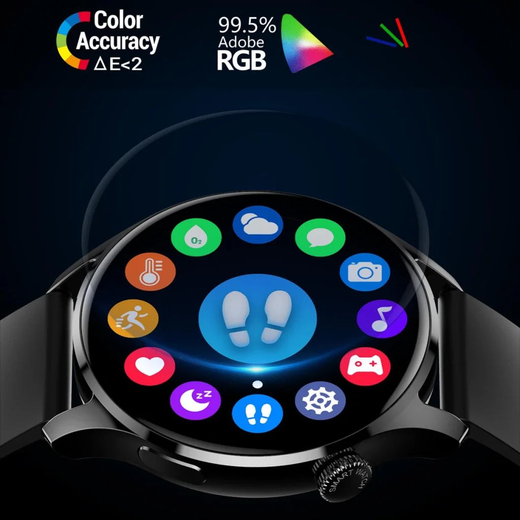 1.32 Inch Heart Rate Monitoring Smart Watch With Payment