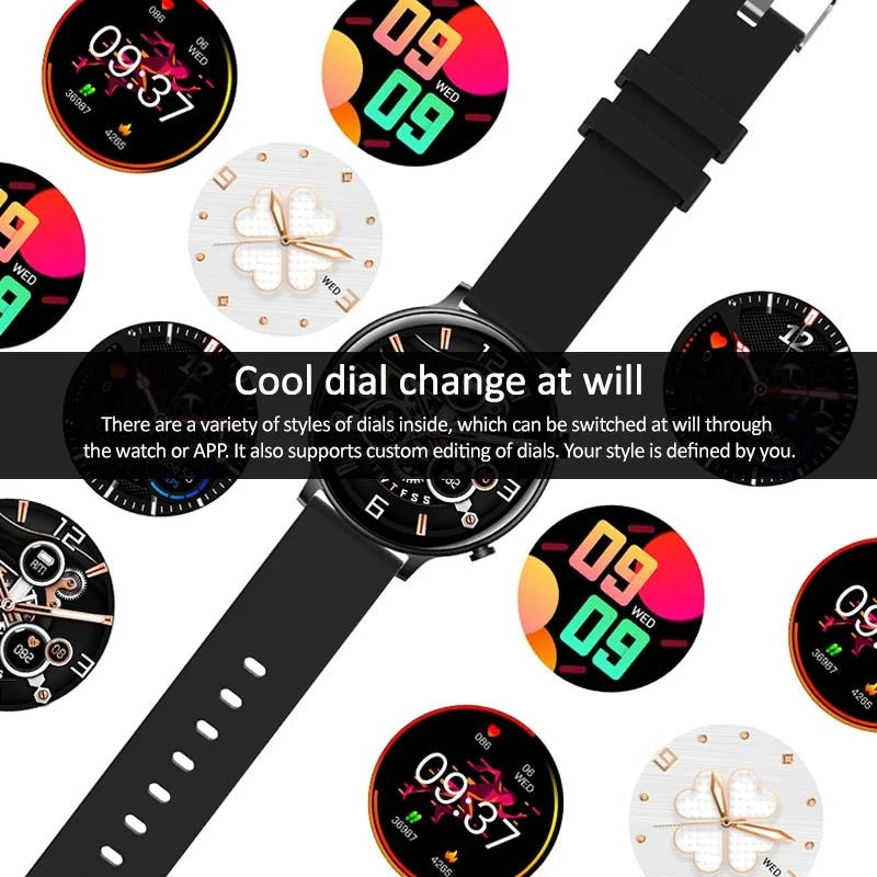 1.32 Inch Waterproof Smart Watch With Bluetooth Calling &