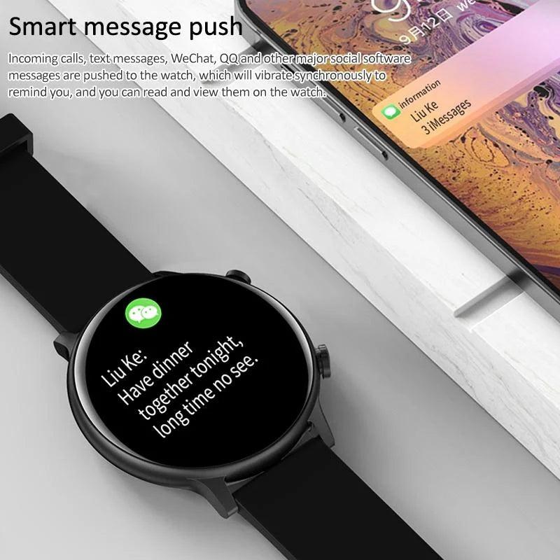 1.32 Inch Waterproof Smart Watch With Bluetooth Calling &