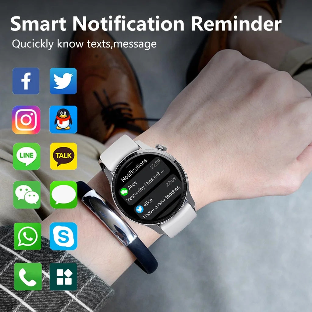 1.35 Inch Smart Watch Bluetooth Calls Health Monitoring