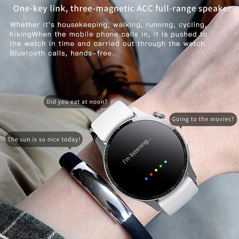 1.35 Inch Smart Watch Bluetooth Calls Health Monitoring