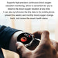 1.36 Inch Amoled Screen Leather Strap Smart Watch Support