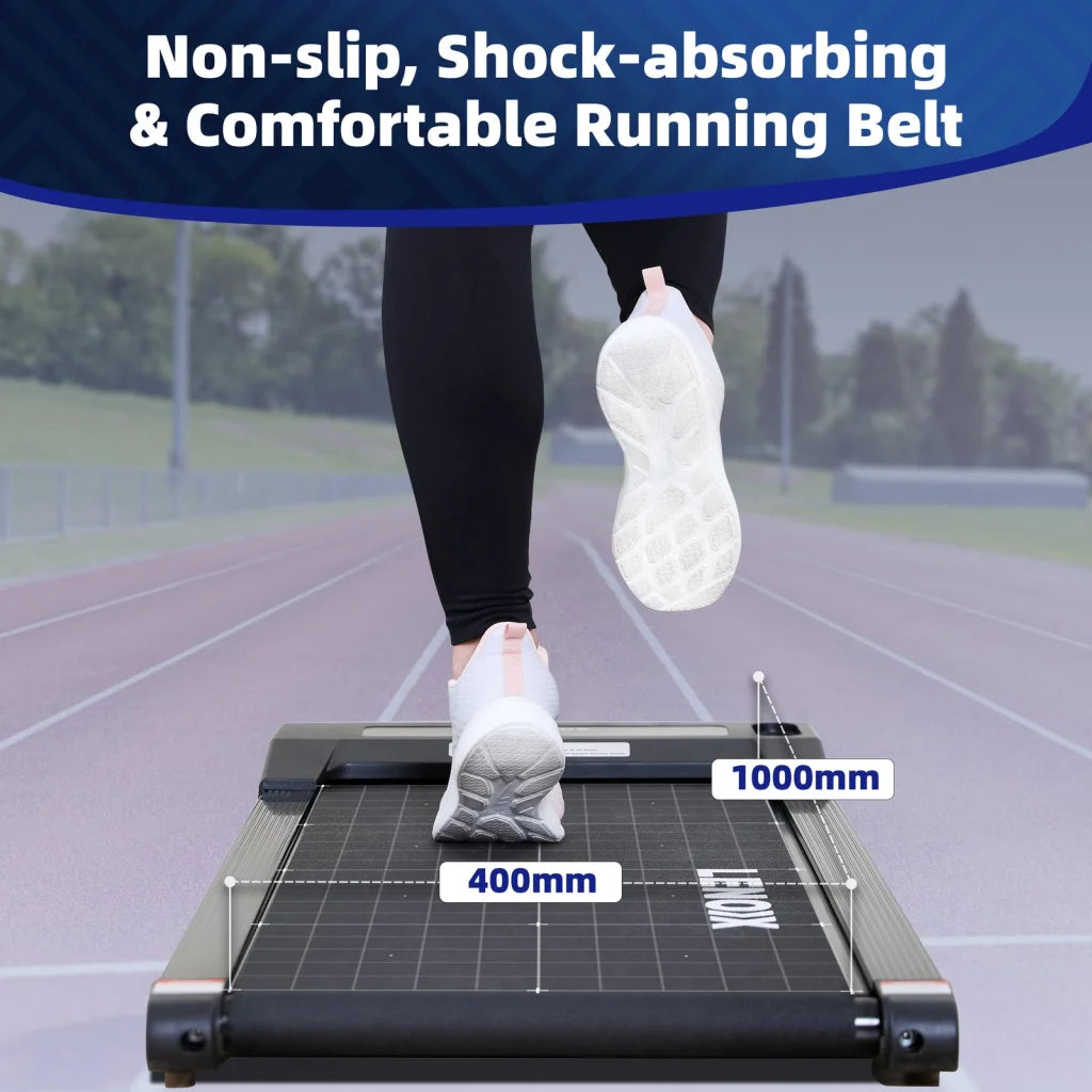 1.5 HP Electric Walking Pad Treadmill with Remote Control