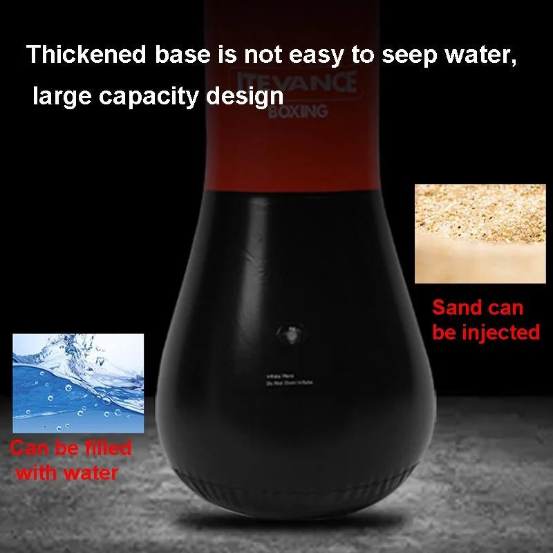 1.55M Vertical Inflatable Punching Bag For Kids - Pvc