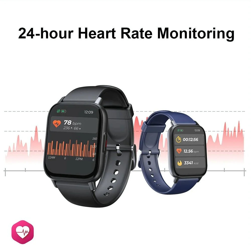1.69 Inch Waterproof Smart Watch With Health Monitoring &