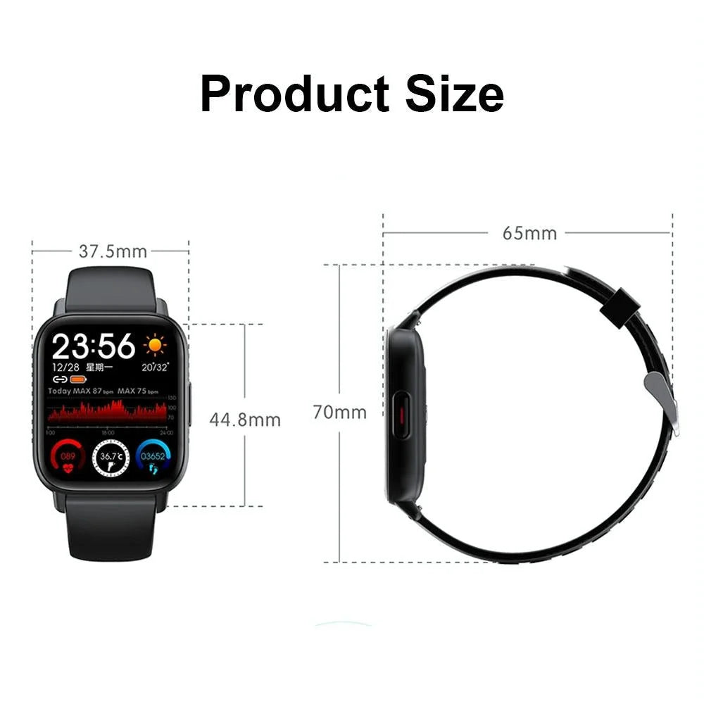 1.69 Inch Waterproof Smart Watch With Health Monitoring &