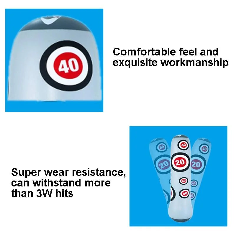 1.6M Inflatable Boxing Pillar Sandbag For Adult Children