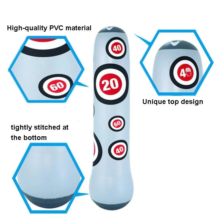 1.6M Inflatable Boxing Pillar Sandbag For Adult Children