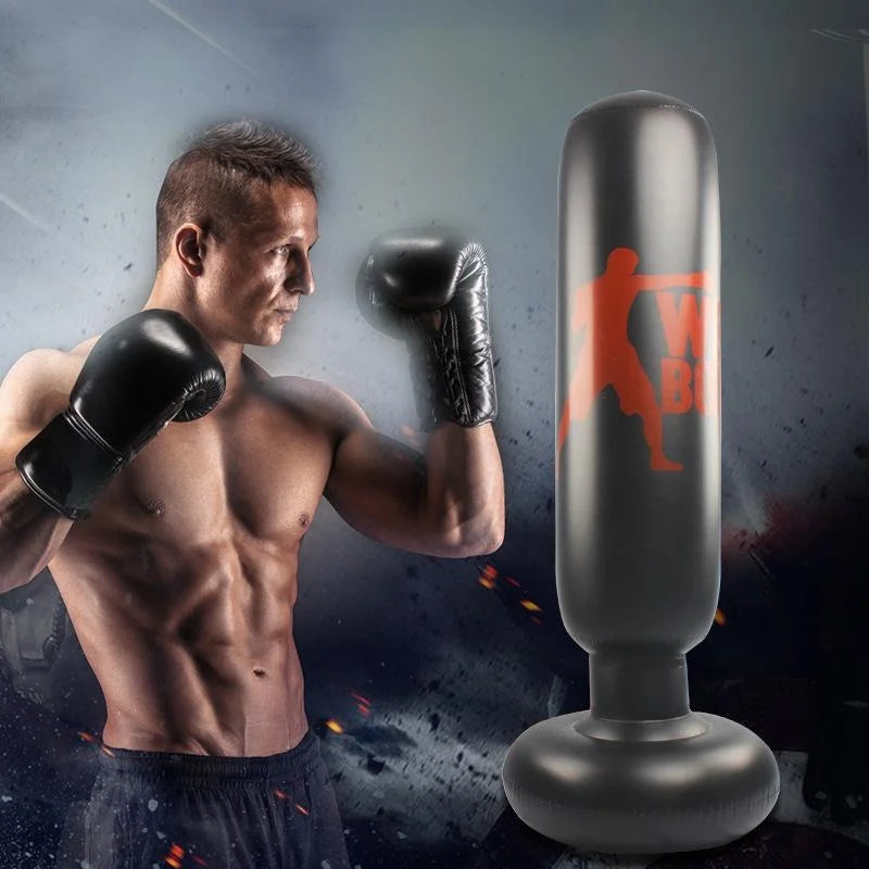 1.6M Inflatable Punching Bag For Fitness And Catharsis