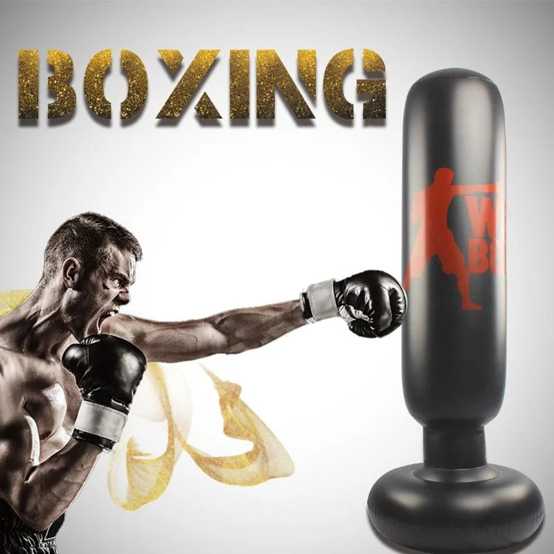 1.6M Inflatable Punching Bag For Fitness And Catharsis