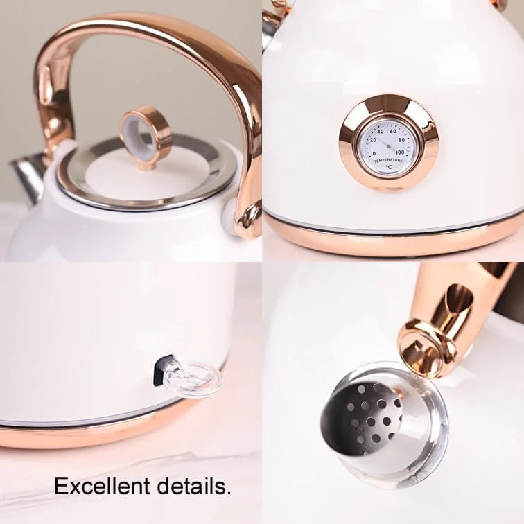 1.7L Electric Water Kettle White - Appliances > Kitchen