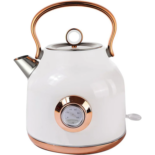 1.7L Electric Water Kettle White - Appliances > Kitchen