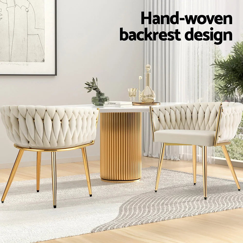 Dining chair with velvet armchair kitchen chairs