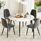 Grey dining table and chairs set