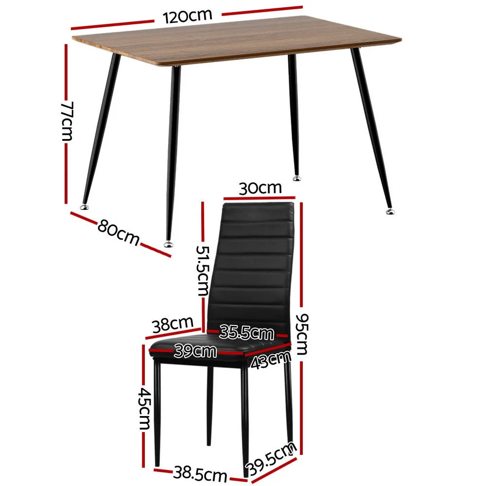Metal 1 4 dining table for dining room meals