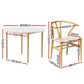 Wood 1 4 dining table for dining room meals