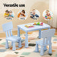 Chairs Set Blue Kids Baby Kids Tables Keezi Table And