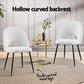 Set dining chair with chair legs and seat detailing