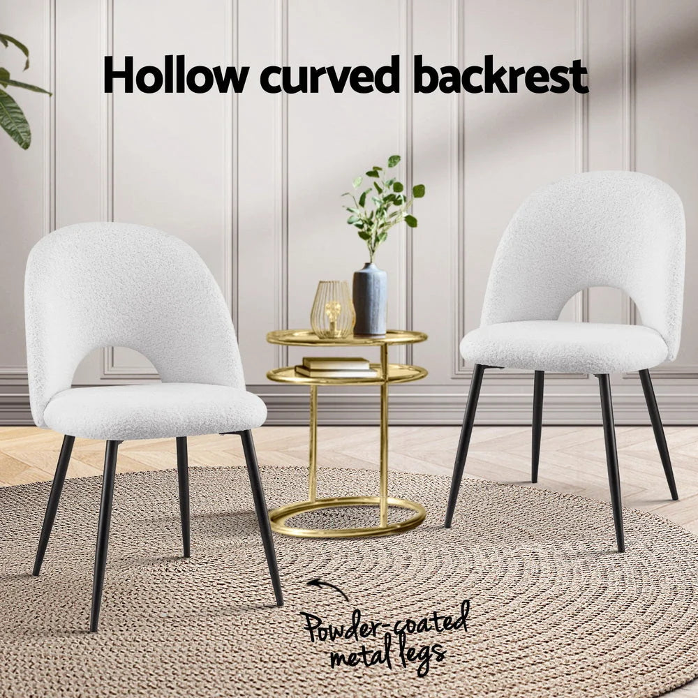 Set dining chair with chair legs and seat detailing