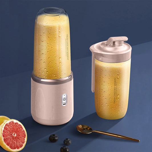 1 x Portable USB Pink Rechargeable Juicer Cup,Portable