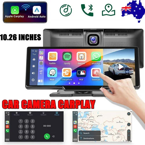 10.26’’ 4K Car Camera Carplay Android Car GPS Navigation