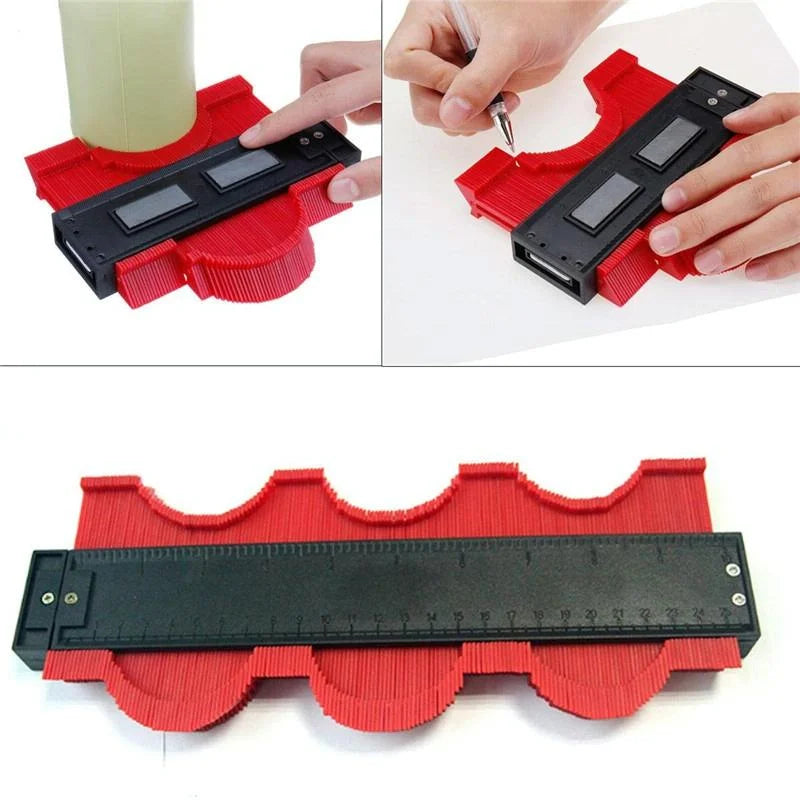 10-inch Woodworking Contour Arc Gauge Tool