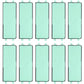 10-Pack Adhesive For Samsung Galaxy Z Fold3 5G Back Housing Cover