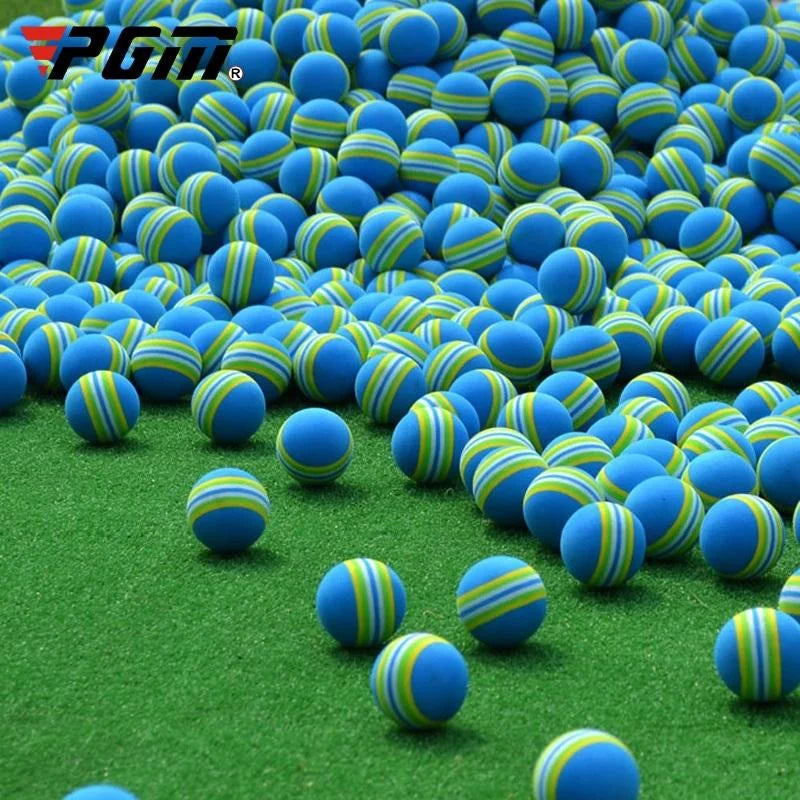 10-pack Blue Sponge Golf Practice Balls for Indoor - Sports
