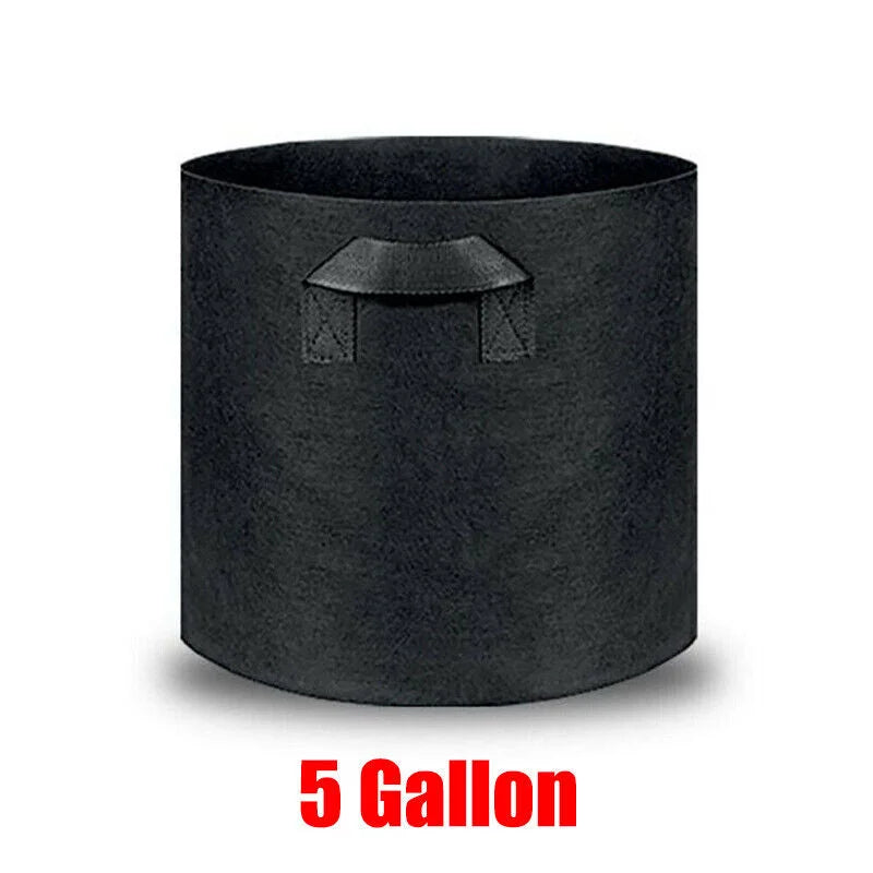 Fabric pack breathable plant with handles, panels and accessory pieces