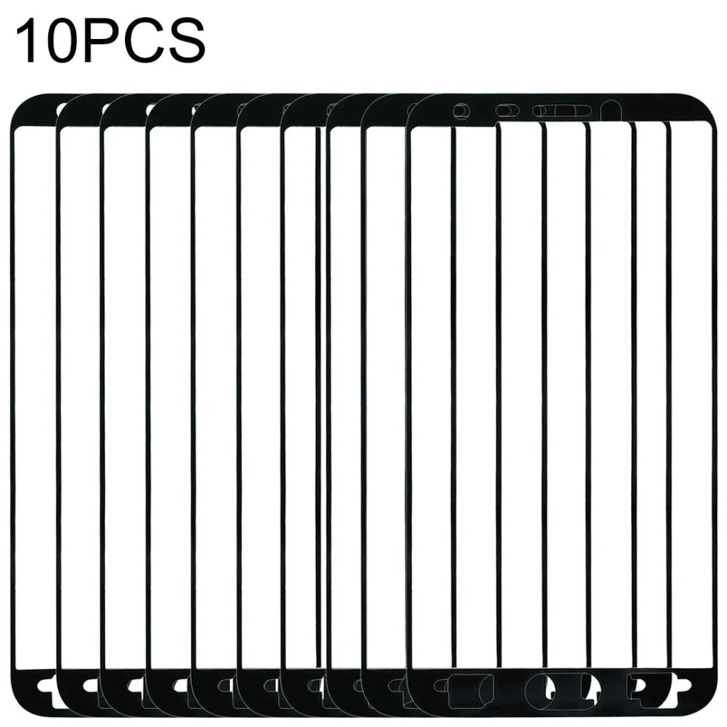 10-Pack Front Housing Adhesive For Samsung Galaxy J4 - Clear-1915197683031740416