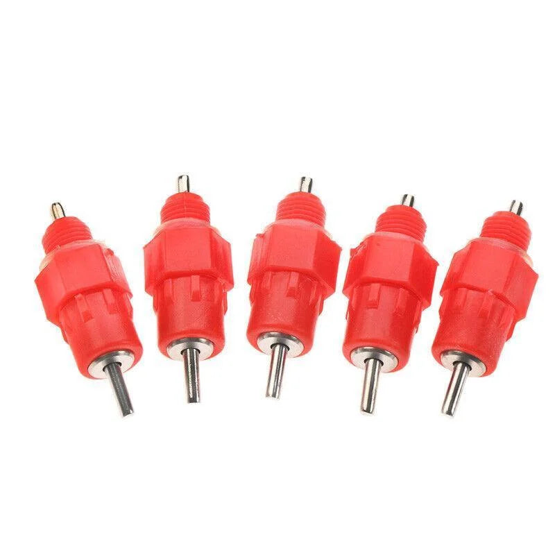 10 PCS Automatic Nipple Water Valves for Poultry and Duck